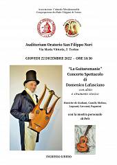 Concerto spettacolo di domenico lafasciano e la sua antica lyre-guitare